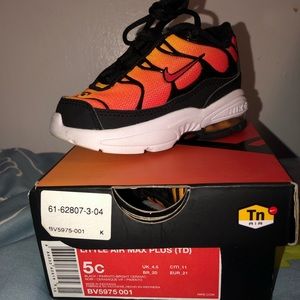 Little Air max plus Size 5c
